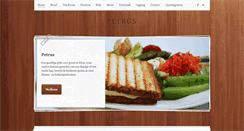 Desktop Screenshot of hotel-tearoom-petrus.com